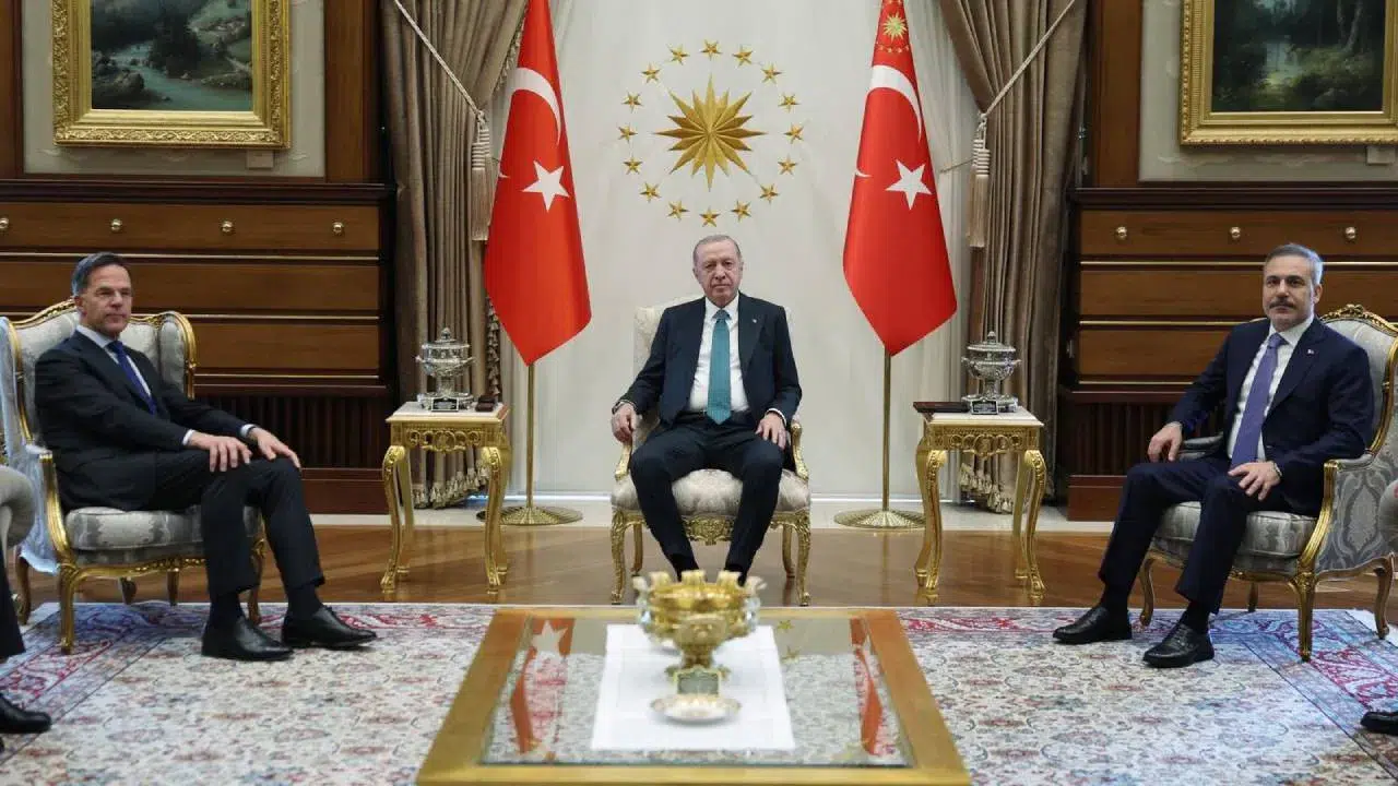 Erdoğan ve NATO Genel Sekreteri Rutte Ankara'da Bir Araya Geldi