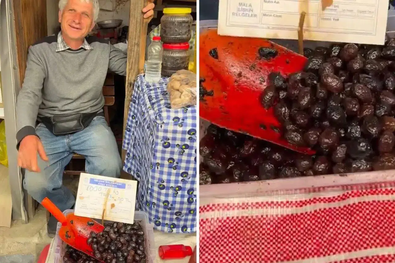 İzmir'de zeytinin tanesini 50 liradan satan satıcıya ceza kesildi