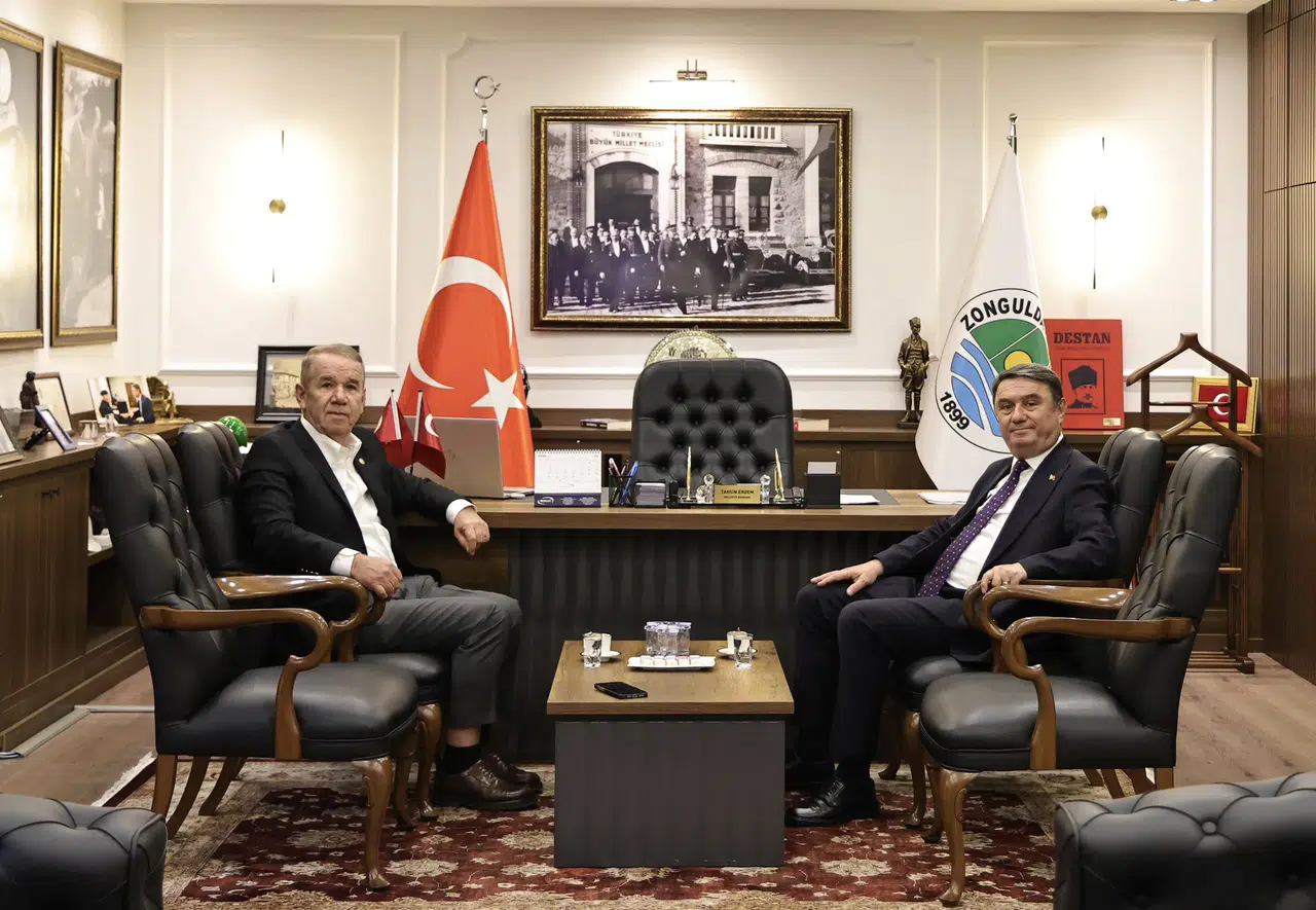 Tahsin Erdem eski bakan Hasan Gemici'yi ağırladı