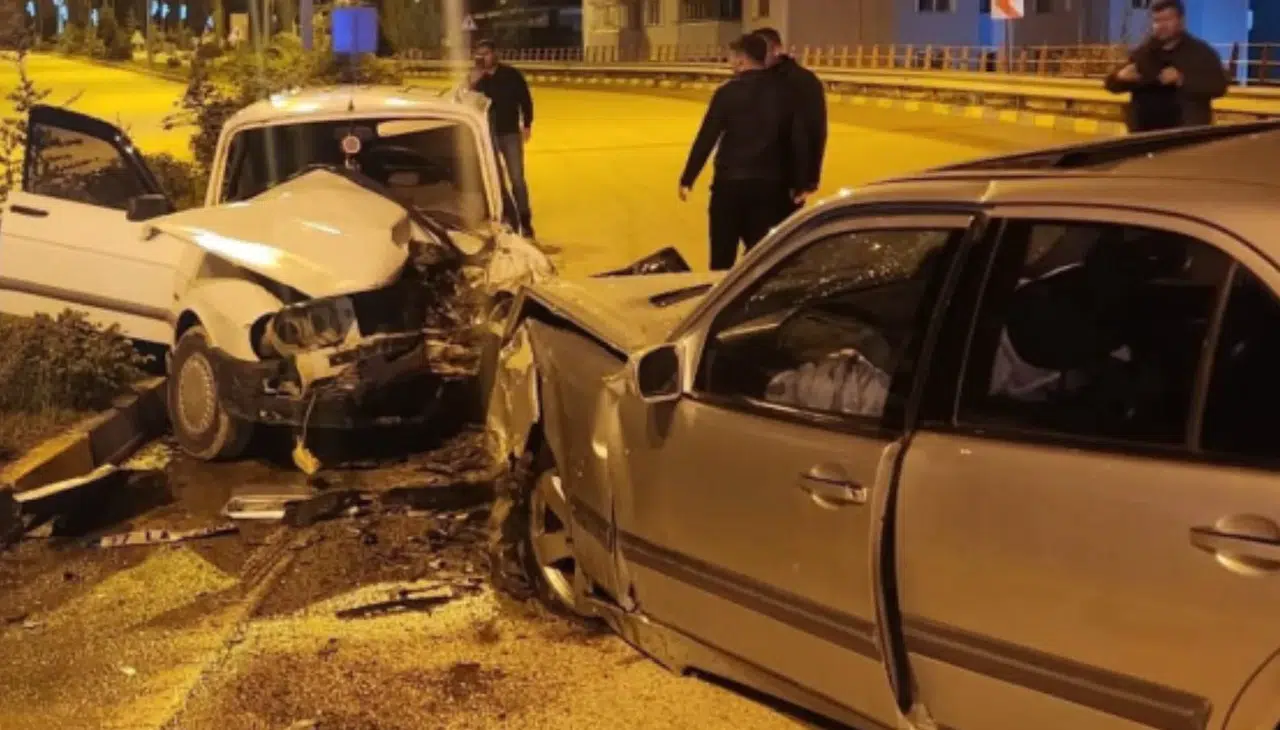 Karabük'te ters yöne giren alkollü sürücü kazaya neden oldu