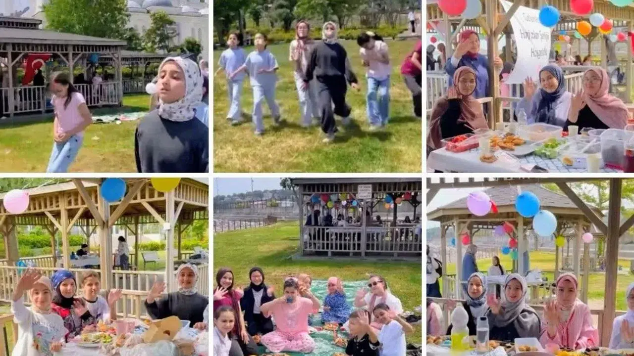Uzun Mehmet Caminin bahçesi panayıra döndü