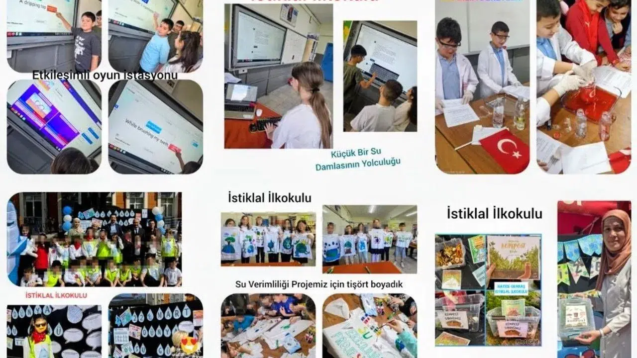 Zonguldak'ta öğrenciler "Su Kahramanı" olup uluslararası çevre projesine imza attı