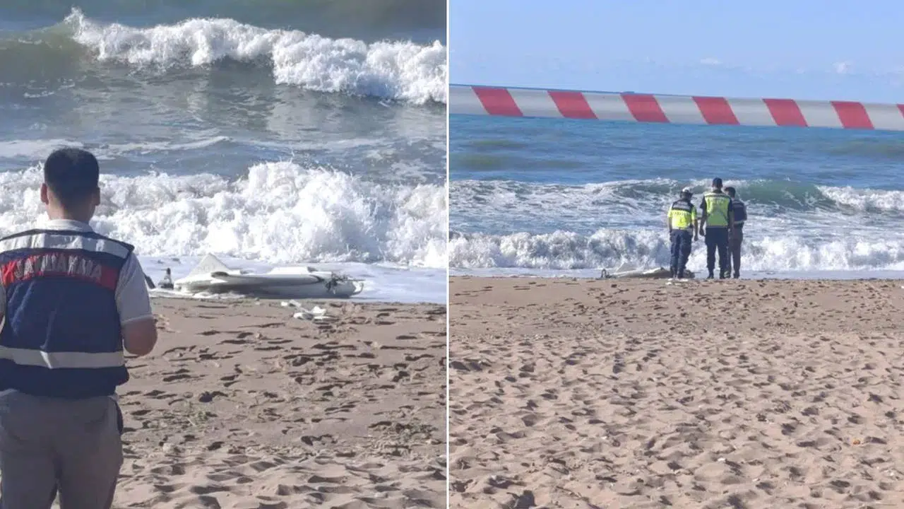 Bartın plajında silahlı insansız hava aracı belirlendi