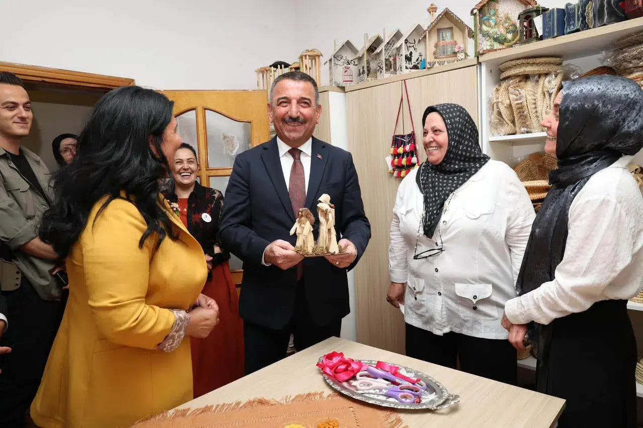 Vali Hacıbektaşoğlu kadın kooperatifi açılışına katıldı