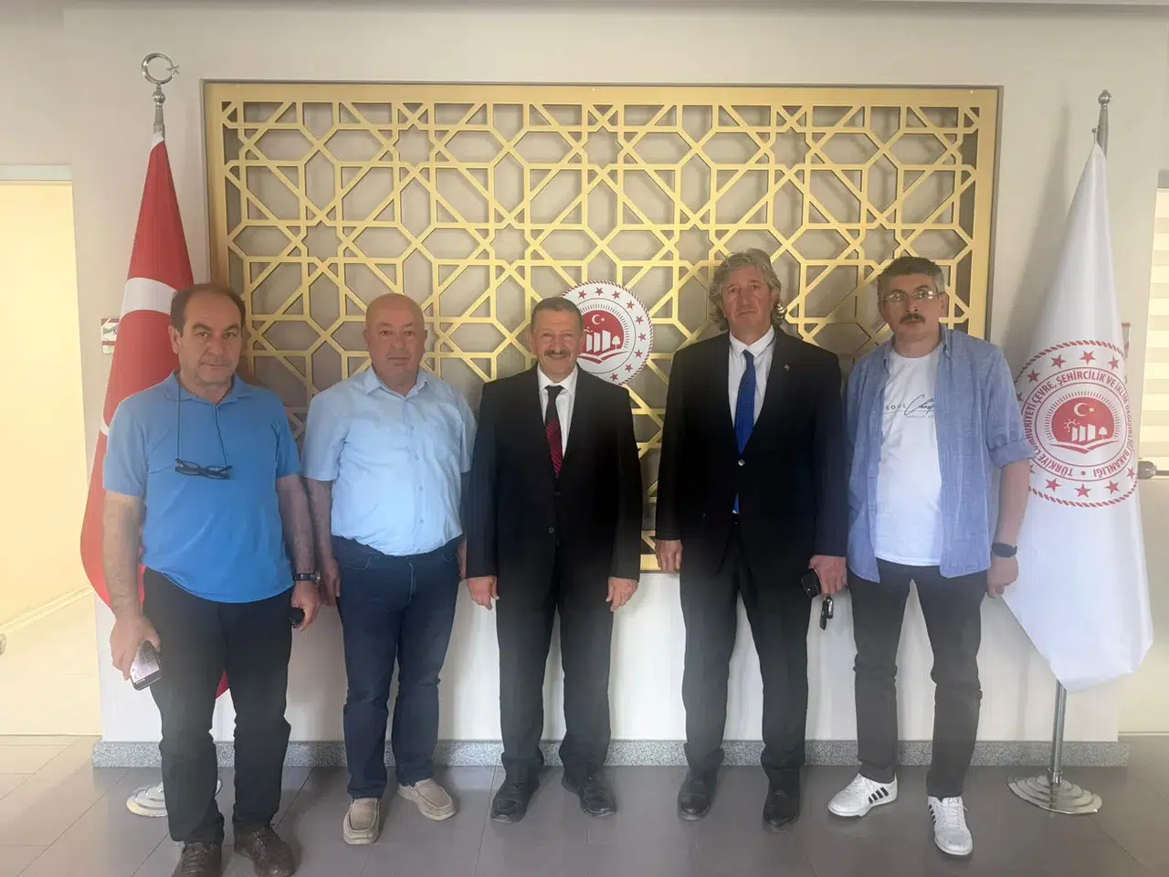 ZGC heyetinden Hasan Öztürk'e ziyaret