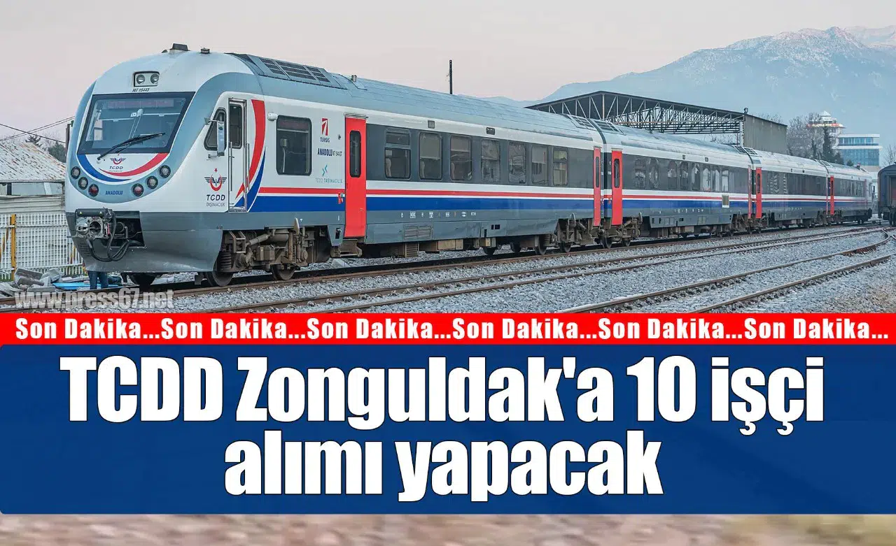 TCDD Zonguldak'a 10 işçi alımı yapacak