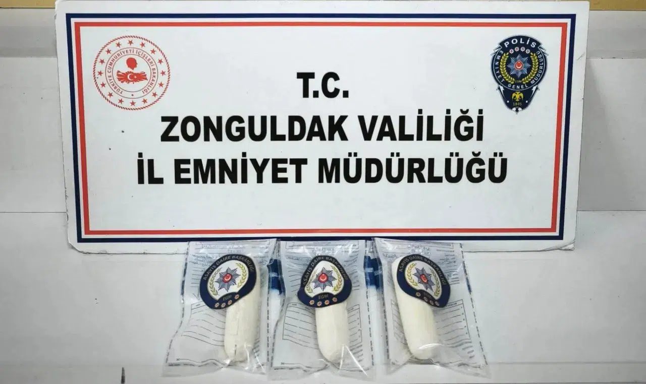 Zonguldak'ta iki narkotik operasyonunda 462 gram kokain ele geçirildi