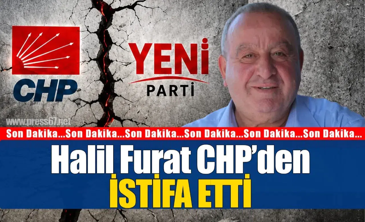 Halil Furat CHP’den İstifa Etti