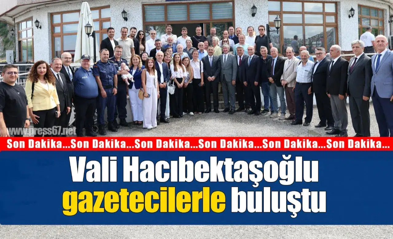 Zonguldak Valisi Hacıbektaşoğlu basın mensuplarıyla bayram kahvaltısında buluştu