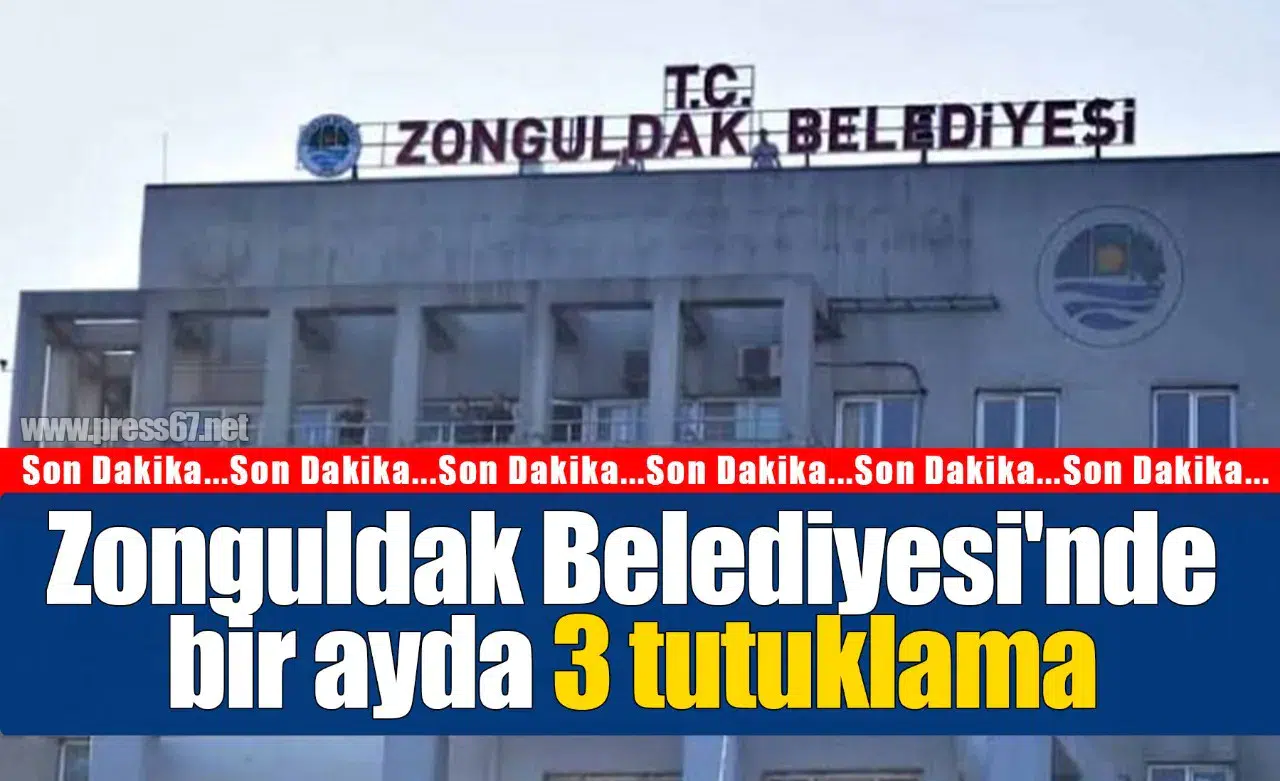 Bıçaklı ölüm, tefecilik ve silahlı yaralama: Zonguldak Belediyesi’nde 1 ayda 3 personel tutuklandı