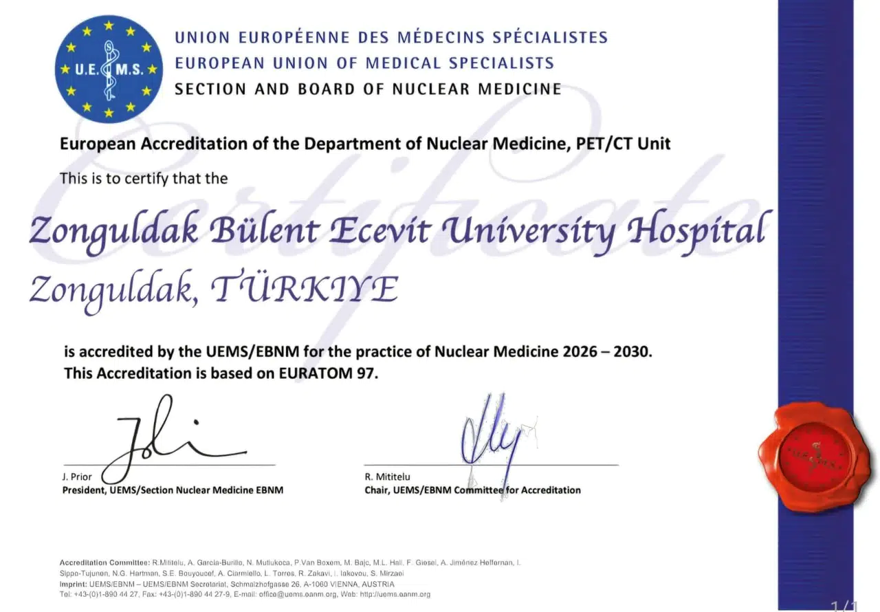 Zonguldak Bülent Ecevit Üniversitesi Hastanesi'nden Avrupa akreditasyonu