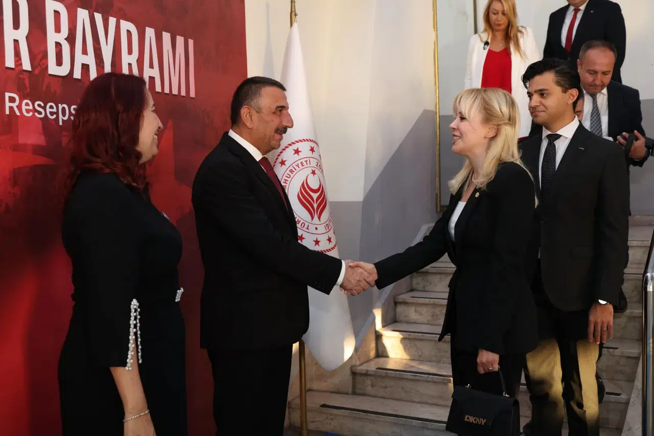 Zonguldak'ta 30 Ağustos Zafer Bayramı resepsiyonu