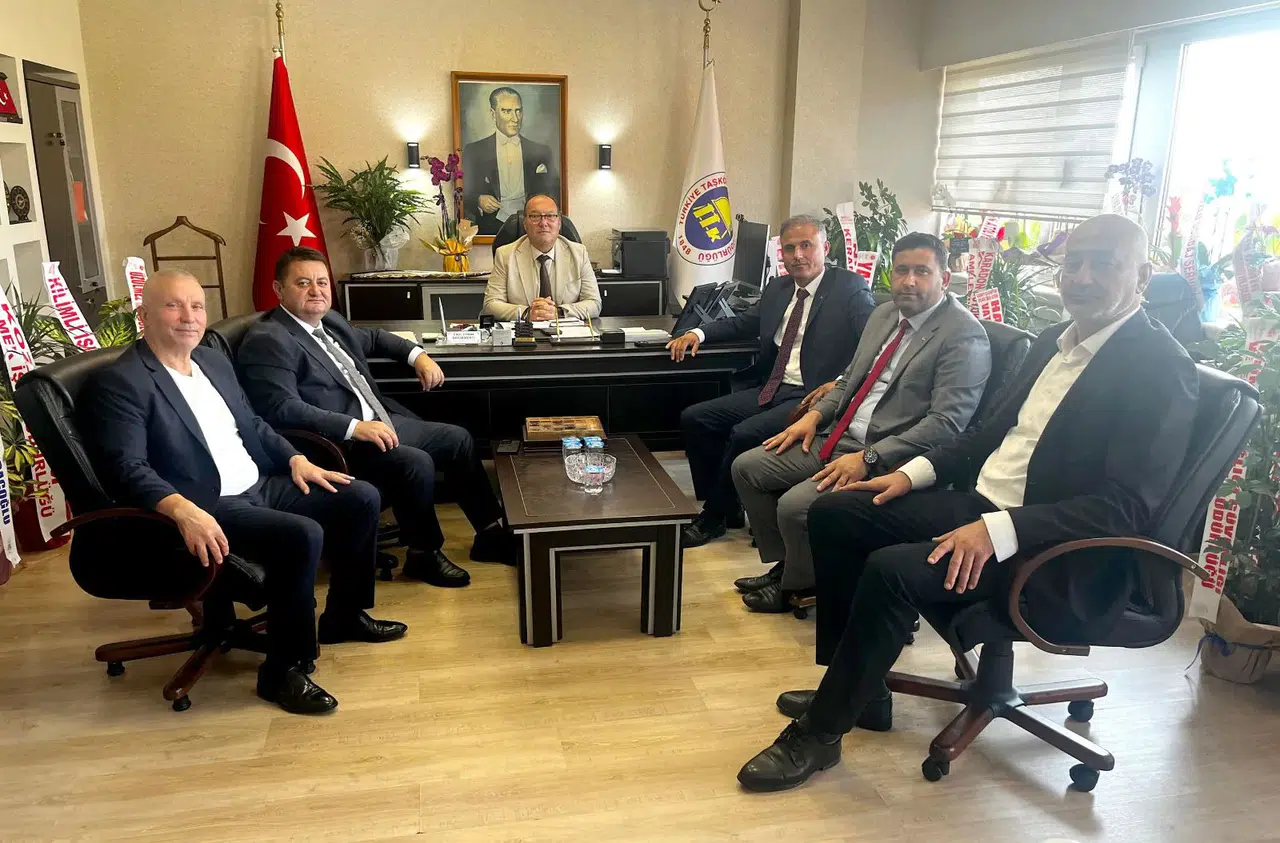 GMİS yönetiminden Değirmenci ve Bük'e hayırlı olsun ziyareti