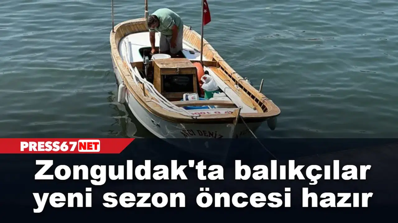 Zonguldak'ta balıkçılar yeni sezon öncesi hazır