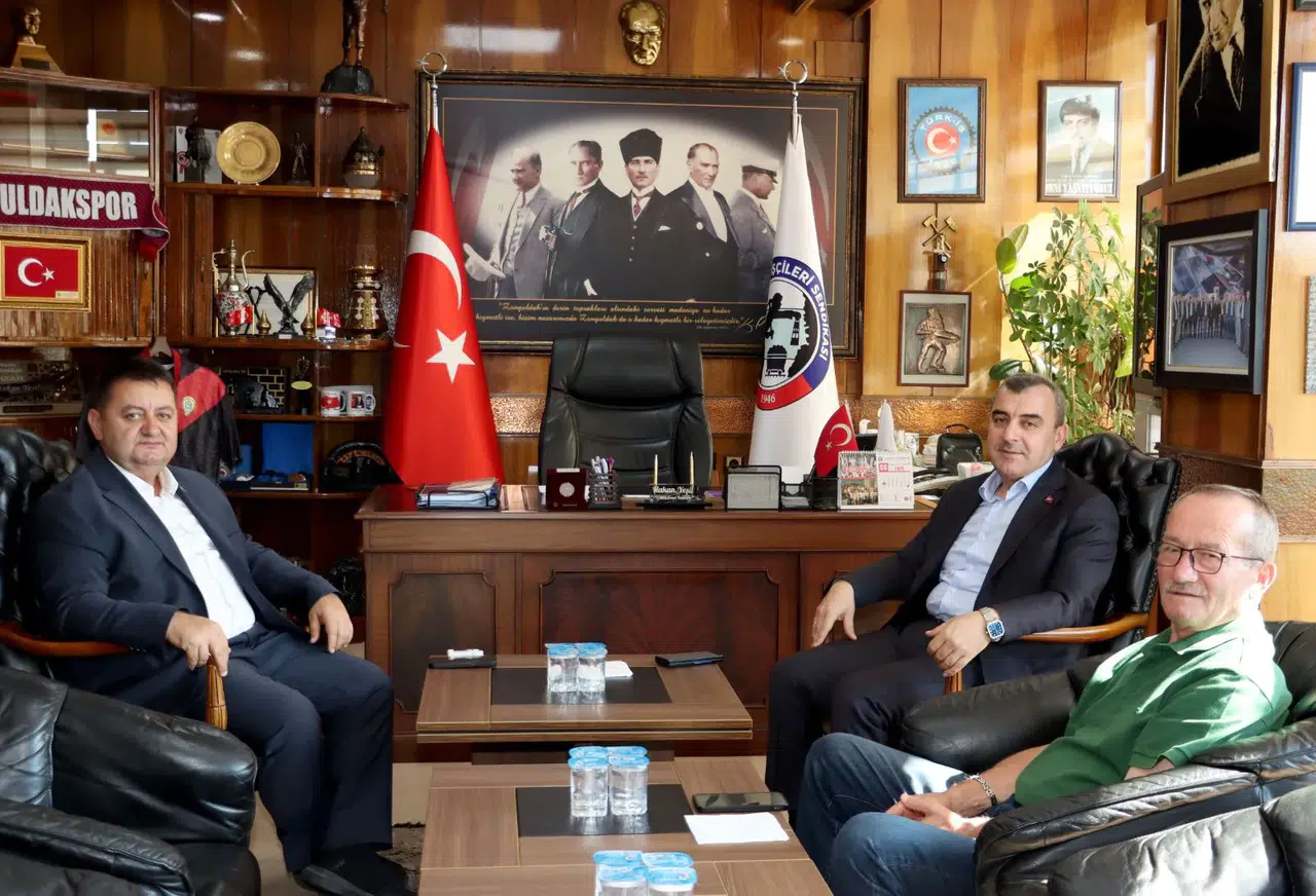Çolakoğlu'ndan Genel Başkan Yeşil'e ziyaret