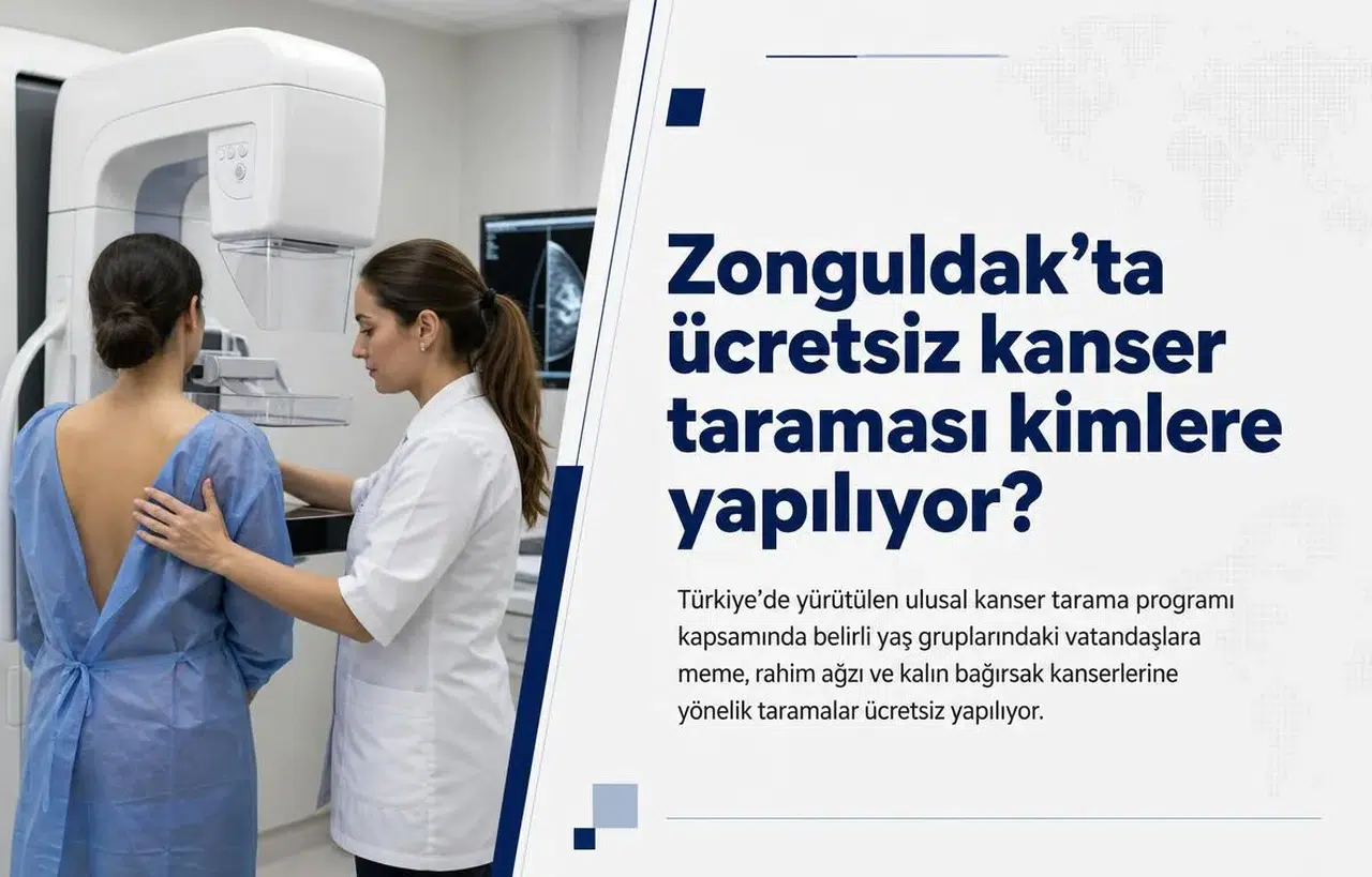 Zonguldak’ta ücretsiz kanser taraması kimlere yapılıyor?