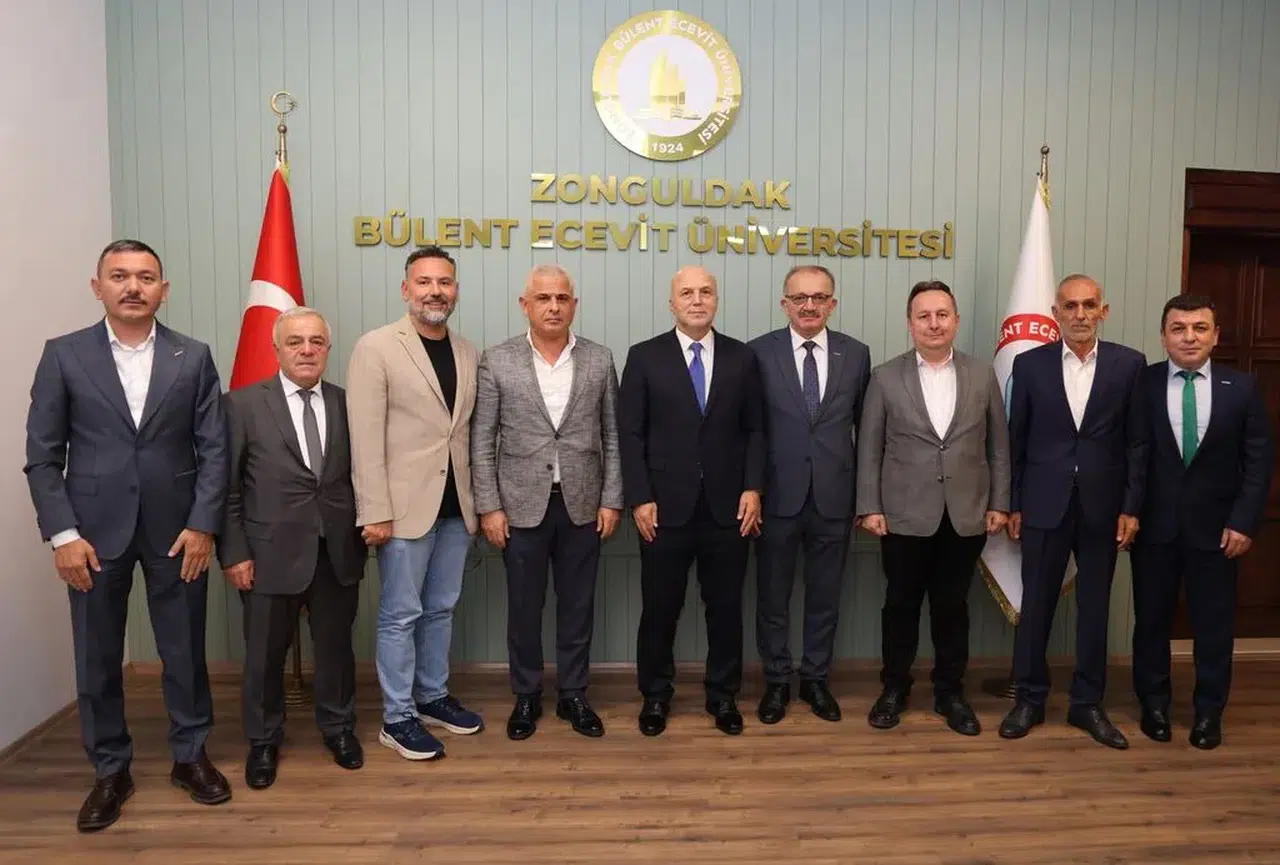 MÜSİAD Zonguldak Heyetinden Rektör Ulusoy’a Hayırlı Olsun Ziyareti