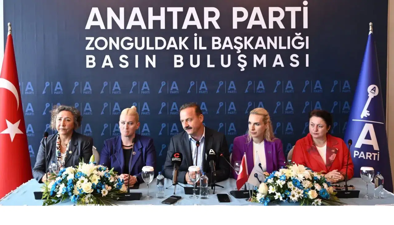 Anahtar Parti Genel Başkanı Ağıralioğlu, Zonguldak'ta gazetecilerle buluştu