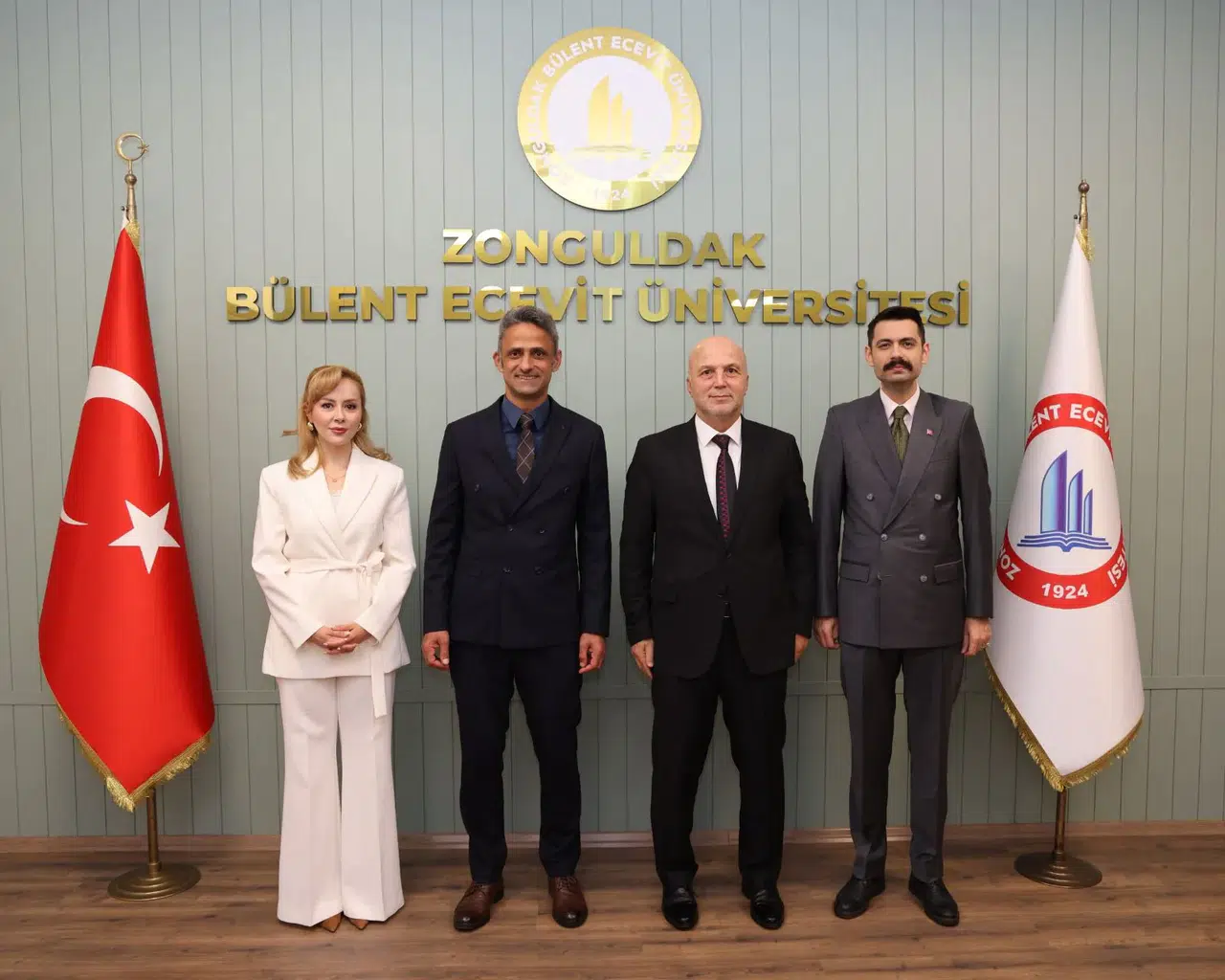 İlçe Kaymakamlarından Rektör Ulusoy’a Hayırlı Olsun Ziyareti