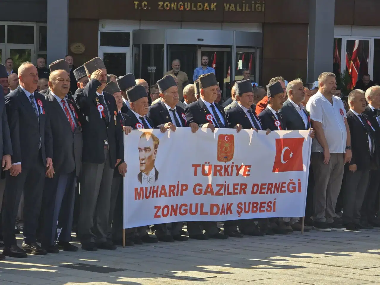 Gaziler Günü’nde Zonguldak’ta resmi tören düzenlendi