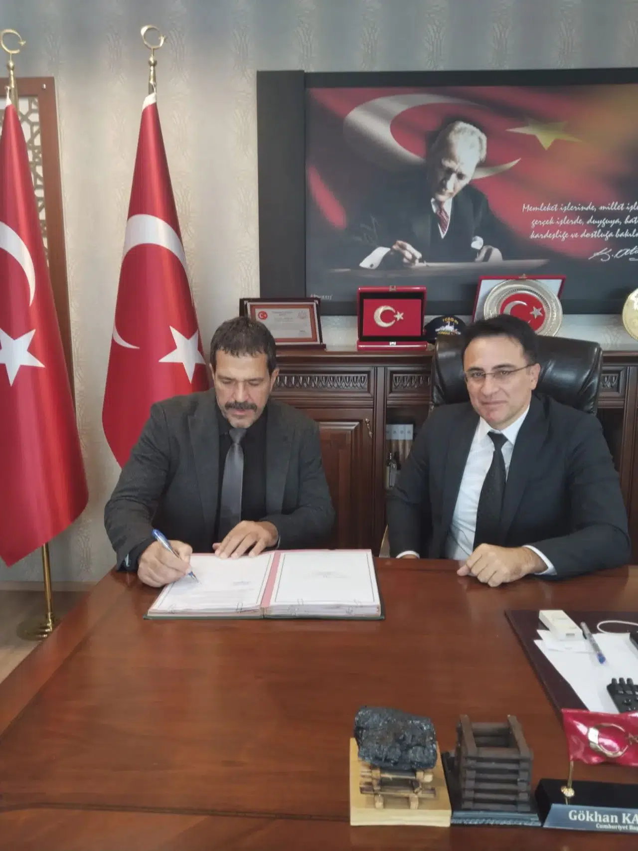 Başsavcı Gökhan Kapağan, iş dünyasının temsilcileri ile bir araya geldi