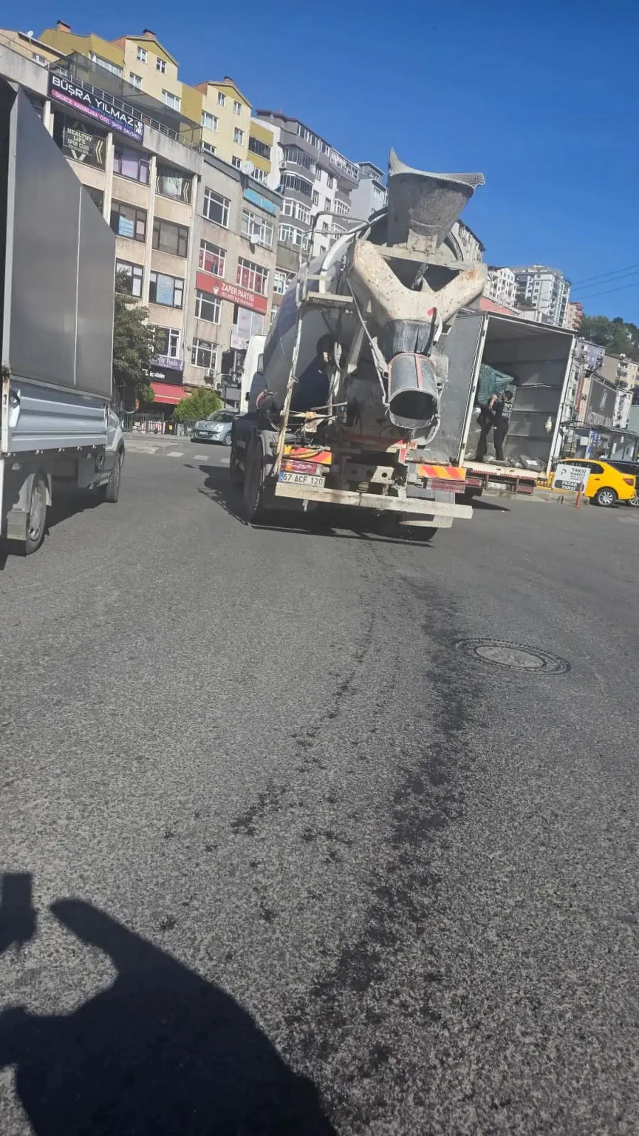 Ereğli'de Beton Mikserinden Çevre Kirliliği uyarısı