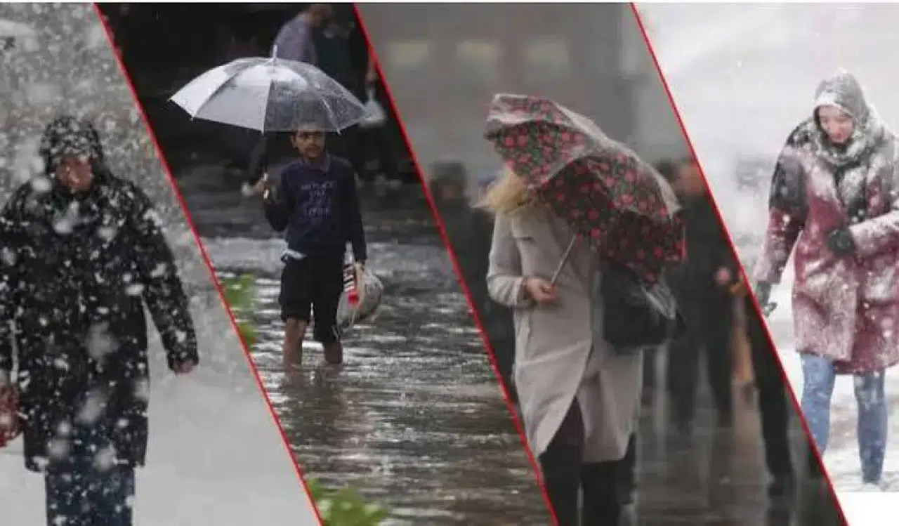 Meteoroloji’den fırtına ve sağanak uyarısı: Sıcaklıklar 17 dereceye düşecek