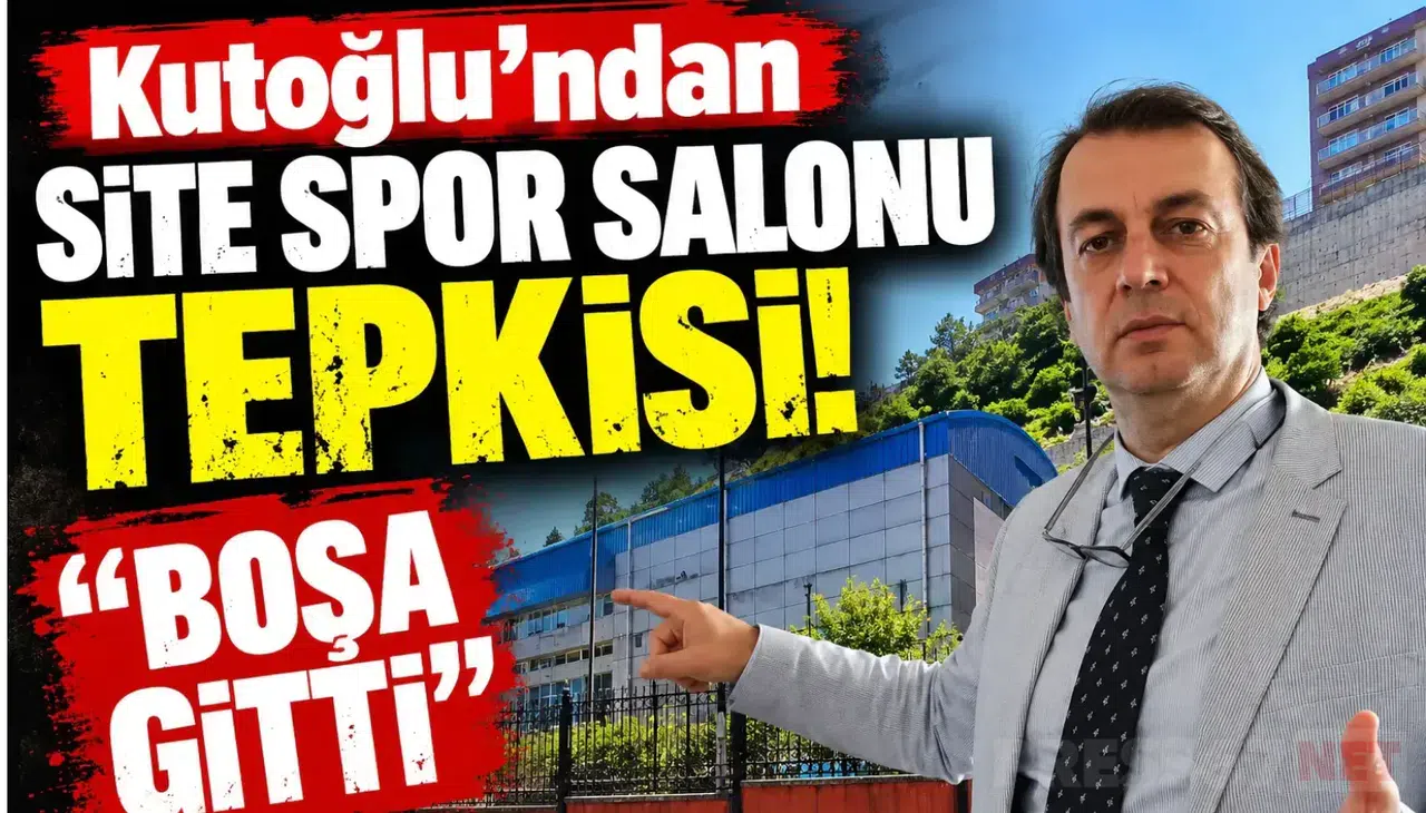Akademisyen Kutoğlu'ndan Site Spor Salonu tepkisi: "Kamu kaynağı boşa gitti"