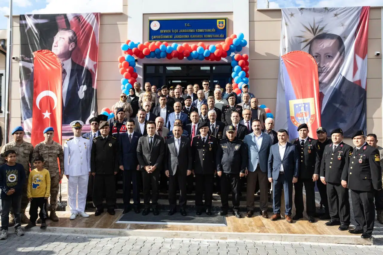 Çaydeğirmeni Jandarma Karakol Komutanlığı yeni hizmet binası törenle açıldı