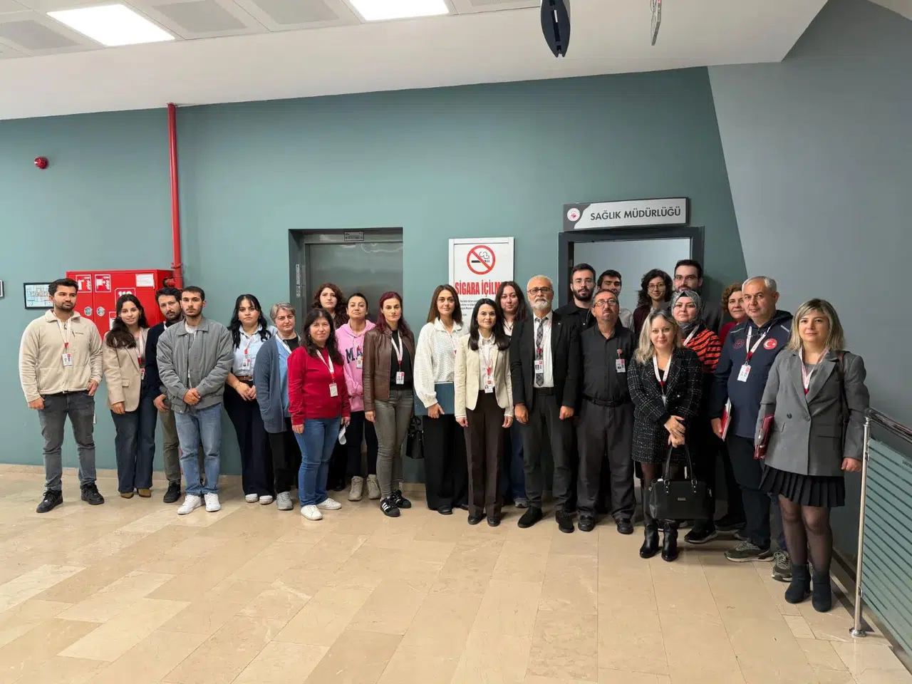 Zonguldak'ta Kilimli İlçe Sağlık Müdürlüğüne izleme ziyareti