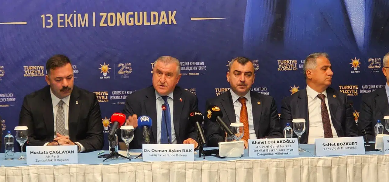 Bakan Bak: Zonguldak’a yeni stadyum kazandırmak istiyoruz