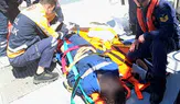 Bartın'da gemide düşen personele sahil güvenlik yetişti