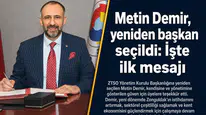 ZTSO Başkanı Metin Demir yeniden seçildi: 2026-2030 dönemi için hedefler belli oldu
