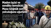 Maden işçisi ve sendika temsilcisi Musa Göğnük son yolculuğuna uğurlandı