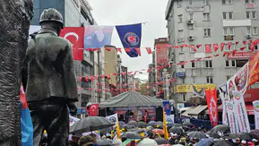 Zonguldak'ta 1 Mayıs Kutlamalarına Minik Madenci Damga Vurdu