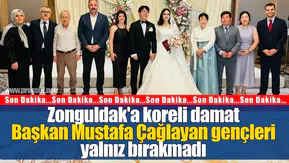 Zonguldak'a koreli damat