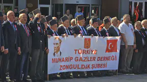 Gaziler Günü’nde Zonguldak’ta resmi tören düzenlendi