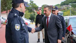 Zonguldak Valisi Hacıbektaşoğlu'ndan Yeni Emniyet Müdürü Kaba'ya 'Hayırlı Olsun' Ziyareti
