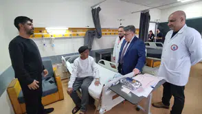 BEUN Rektörü Özölçer’den Bayram Ziyareti: Hastalar ve Sağlık Çalışanlarıyla Bayramlaştı