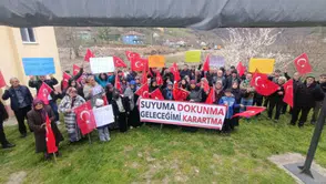 Zonguldak'ta köylüler beton santrali istemiyor
