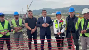 2,3 milyar liralık Filyos Limanı demiryolu bağlantı hattında çalışmalar hızla sürüyor