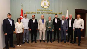 Eğitim, Sivil Toplum ve Sanayi Temsilcilerinden Rektör Ulusoy’a Hayırlı Olsun Ziyaretleri