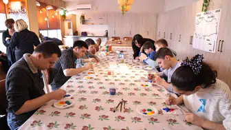 Zonguldak'ta özel çocuklardan renkli farkındalık etkinliği