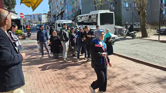 Yayaya Çarpmamak İçin Motosikleti Devirip Sürükledi