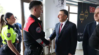 Zonguldak Polisevi’nde bayramlaşma töreni düzenlendi