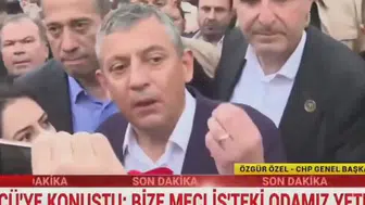 CHP Genel Merkezinde tabela gerginliği: Özel'den ‘Makam odasını meraklısına bıraktık’ tepkisi