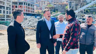 Zonguldak Lavuar Alanı projesinde ilk beton döküldü