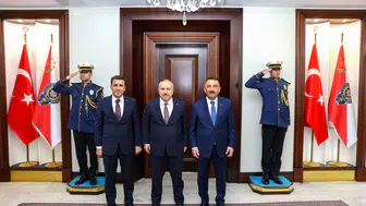 Zonguldak Valisi Hacıbektaşoğlu Ankara'da üst düzey isimlerle görüştü