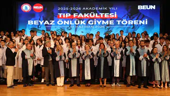 BEUN'da Geleceğin Hekimleri Beyaz Önlüklerini Giydi