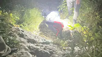 Zonguldak'ta kayalıklardan düşen balıkçı, AFAD ekipleri tarafından kurtarıldı